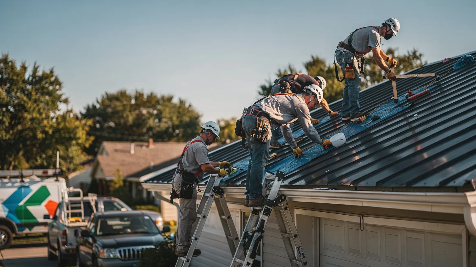 Metal Roof Installation in Stowell, TX near me
